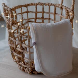 Hydrofiele doek - Puur - Maat Klein (30x30cm)